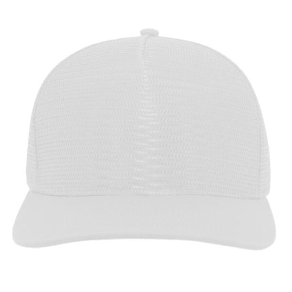 5-Panel Mesh Overlay Trucker Snapback Thumbnail