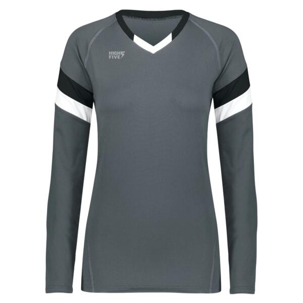 Girls TruHit Tri-Color Long Sleeve Jersey Thumbnail