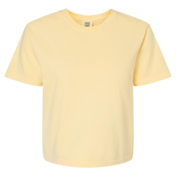 Women's Garment-Dyed Heavyweight Boxy T-Shirt Thumbnail