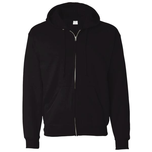 Unisex Full-Zip Fleece Hoodie Sweatshirt Thumbnail