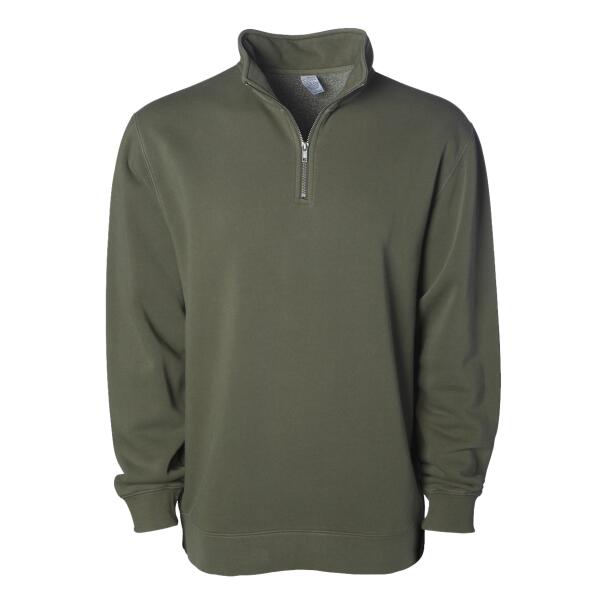 Unisex Pigment-Dyed Quarter-Zip Pullover Thumbnail