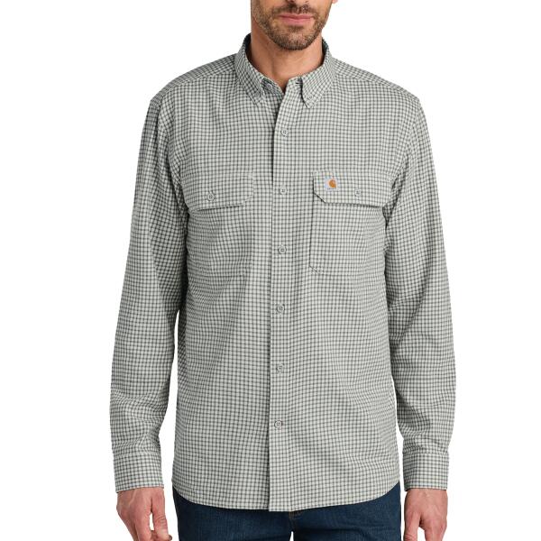 Rugged Flex ® Plaid Long Sleeve Shirt Thumbnail