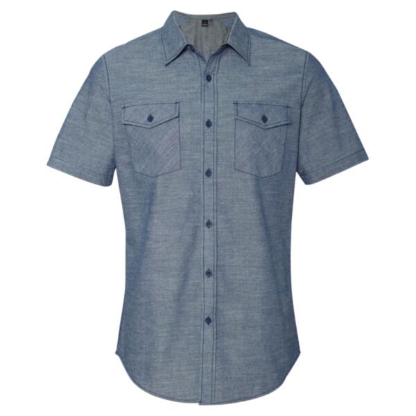 Men's Chambray Short Sleeve Shirt Thumbnail
