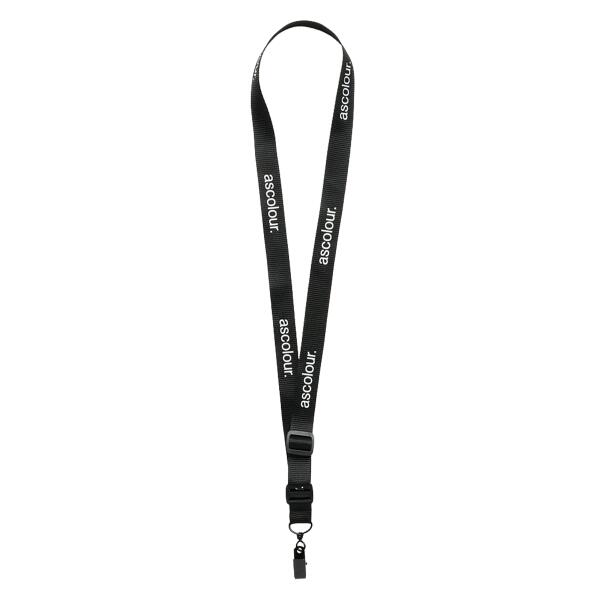 ASC LANYARD BLACK ONE SIZE Thumbnail