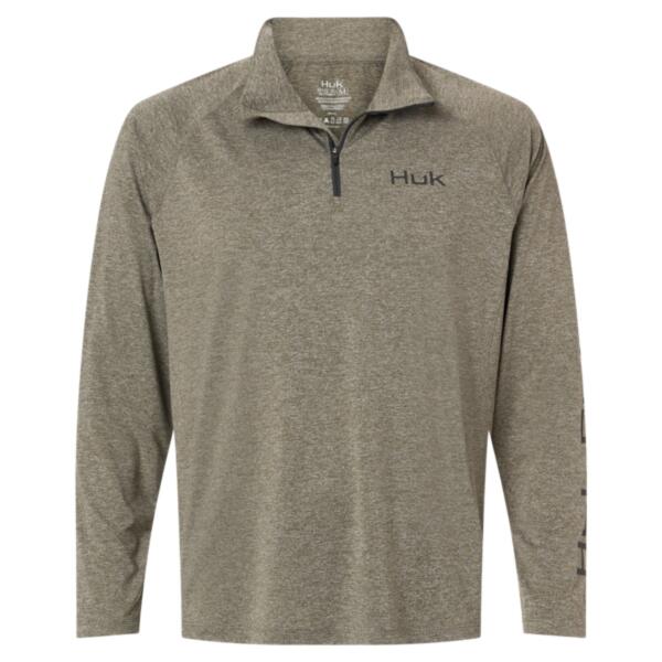 Men's Airweight Heather Quarter-Zip Pullover Thumbnail