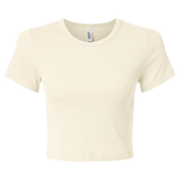 Women's Baby Rib Cropped Tee Thumbnail
