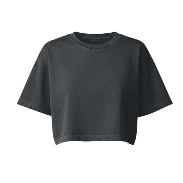 Women's Garment-Dyed Cropped Tee Thumbnail