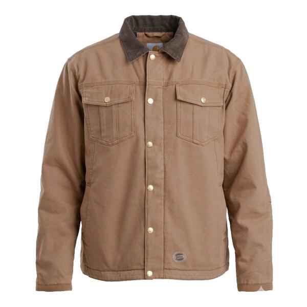 Men's Tall Vintage Washed Sherpa-Lined Work Jacket Thumbnail