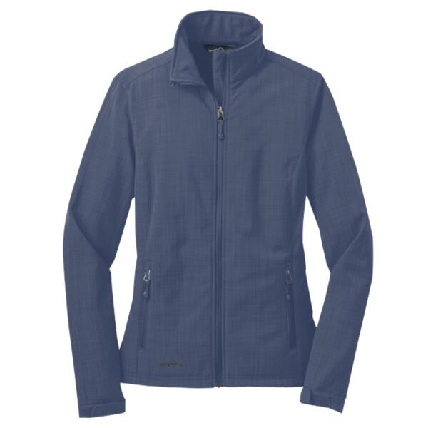 Women's Shaded Crosshatch Soft Shell Jacket Thumbnail