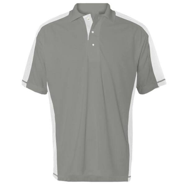 Men's Colorblocked Moisture Free Mesh Polo Thumbnail