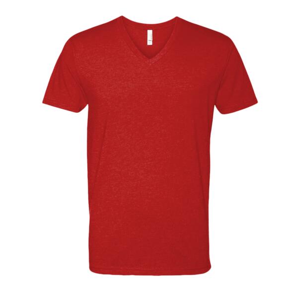 Men's CVC V-Neck T-Shirt Thumbnail