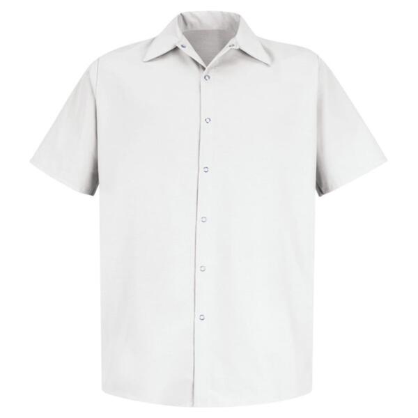Men's Tall Specialized Short Sleeve Pocketless Work Shirt Thumbnail