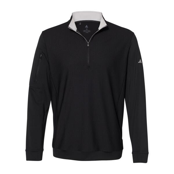 Men's Textured Quarter-Zip Pullover Thumbnail