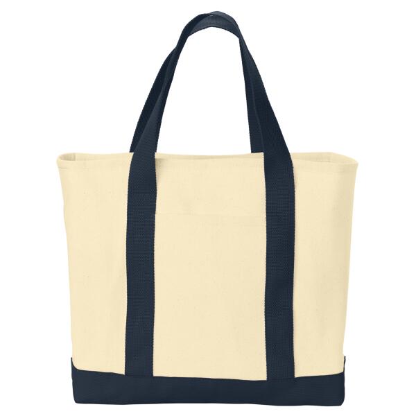 Ideal Twill Two Tone Shopping Tote Thumbnail