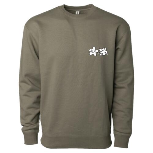 D1 - Heavyweight Crewneck Sweatshirt Thumbnail